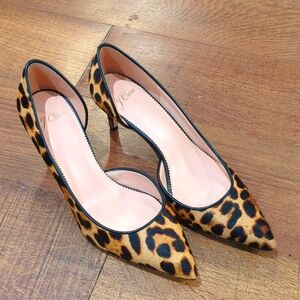 Colette d'Orsay pumps in leopard calf hair 8.5